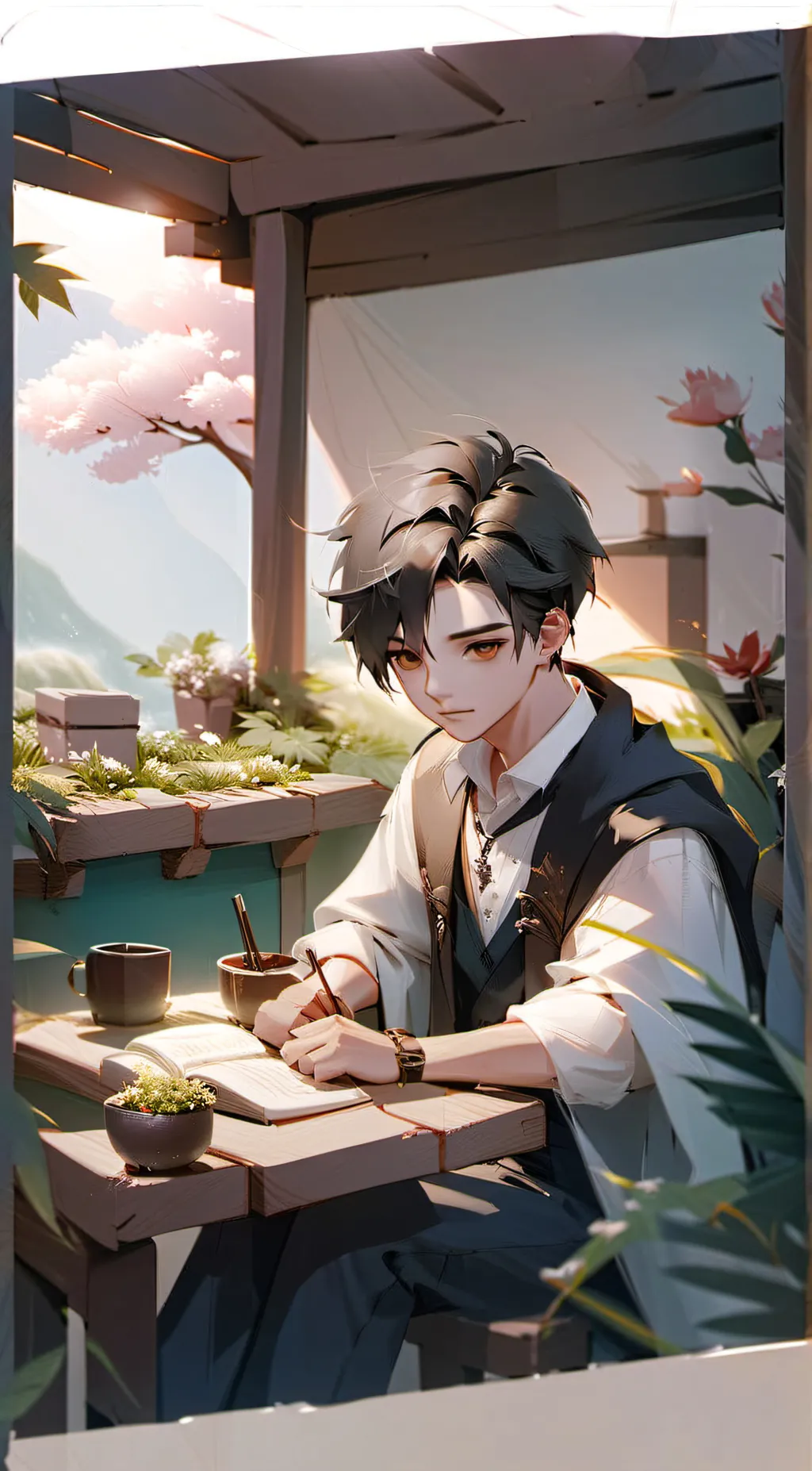 ai character: Sean background