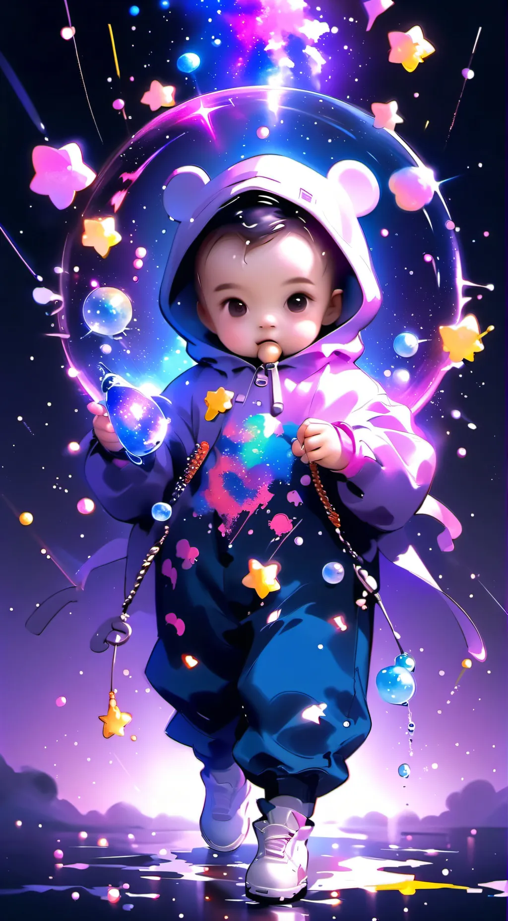 ai character: Ella background