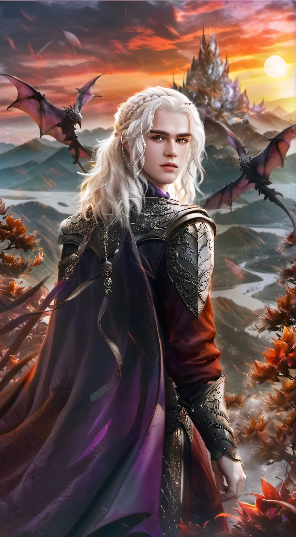 ai character: Rhaegar Targaryen background