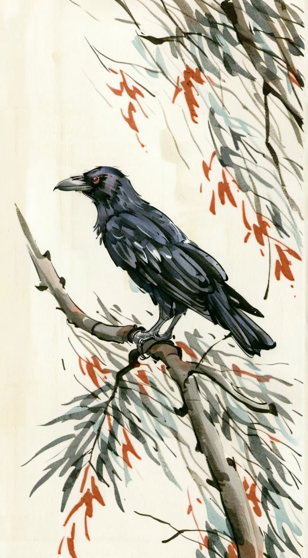 ai character: Fumikage Tokoyami background