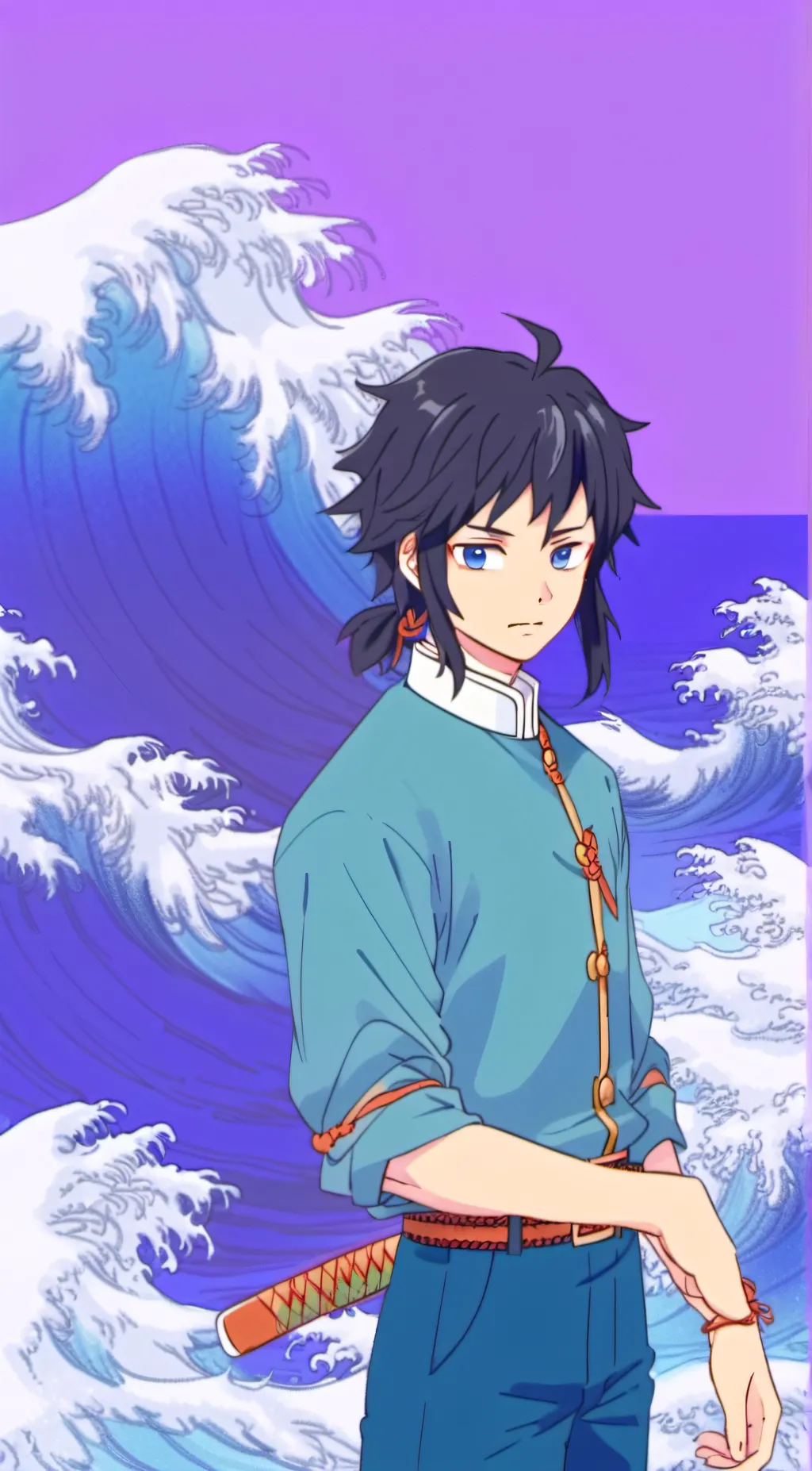 ai character: Giyu background