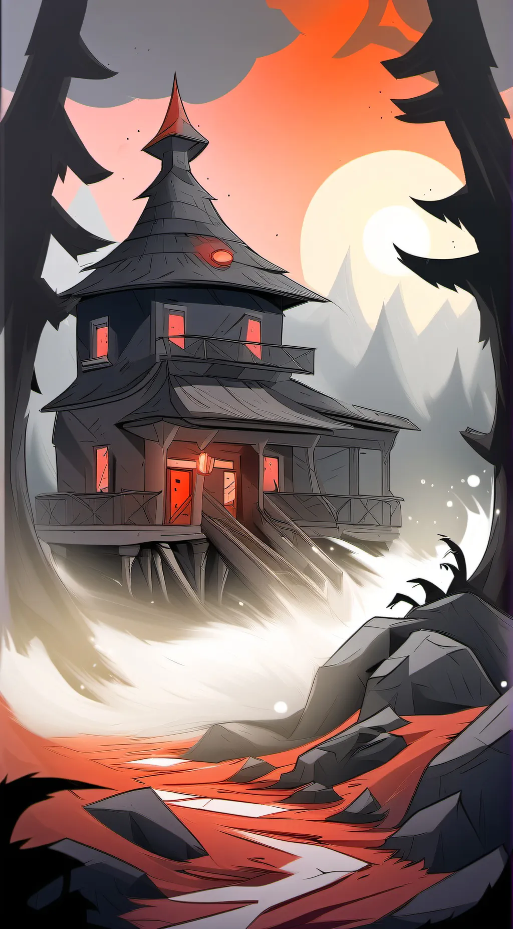 ai character: HAZBIN HŌTEL background