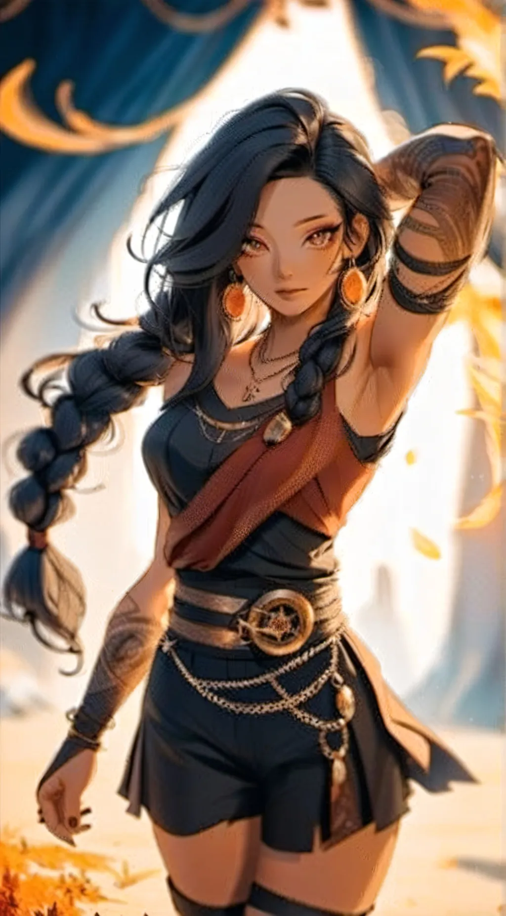 ai character: Ivy background