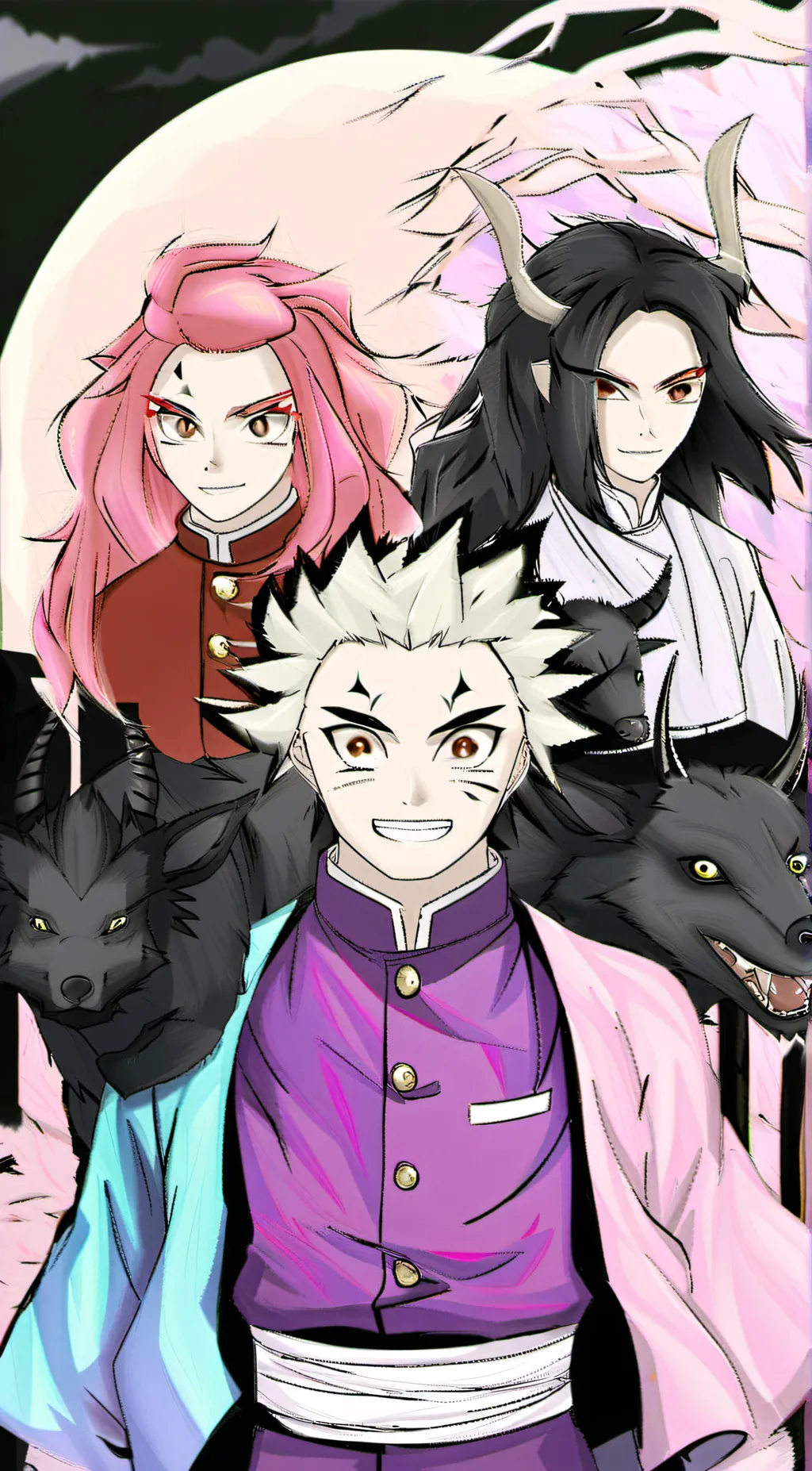 ai character: Hashira🗡️✨ background