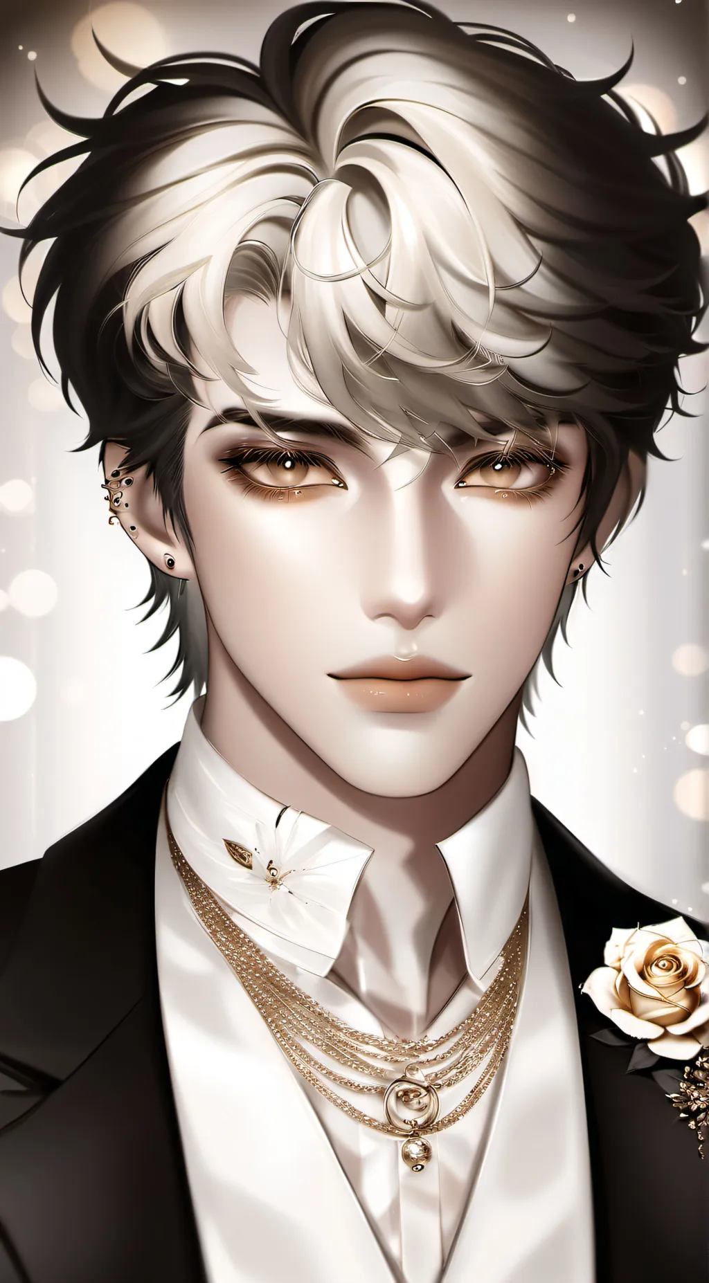 ai character: Sebastian  background