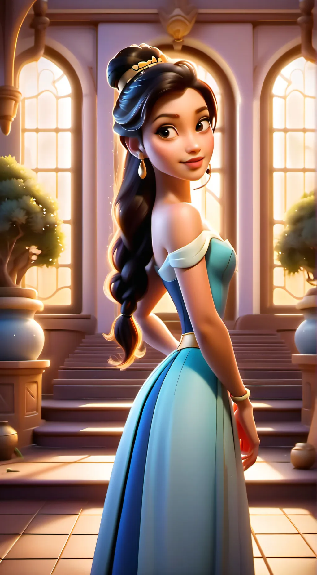 ai character: yallsi  background