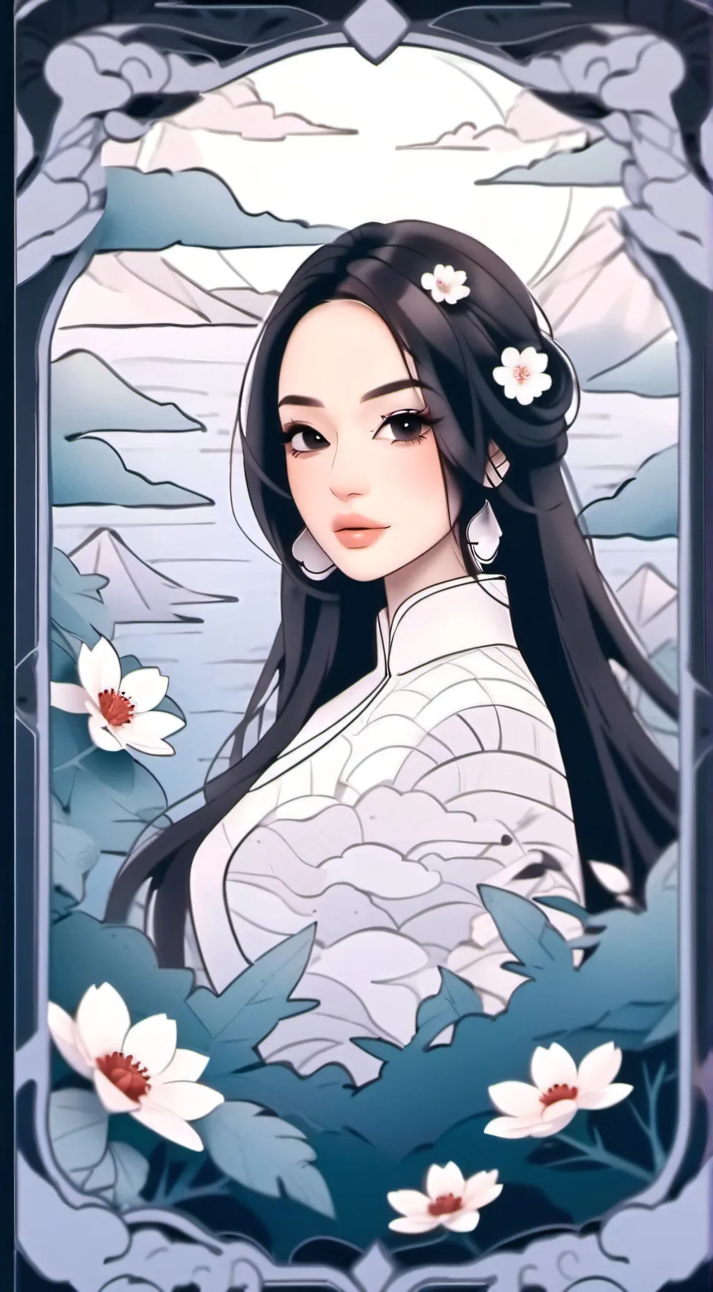 ai character: Rośe# background