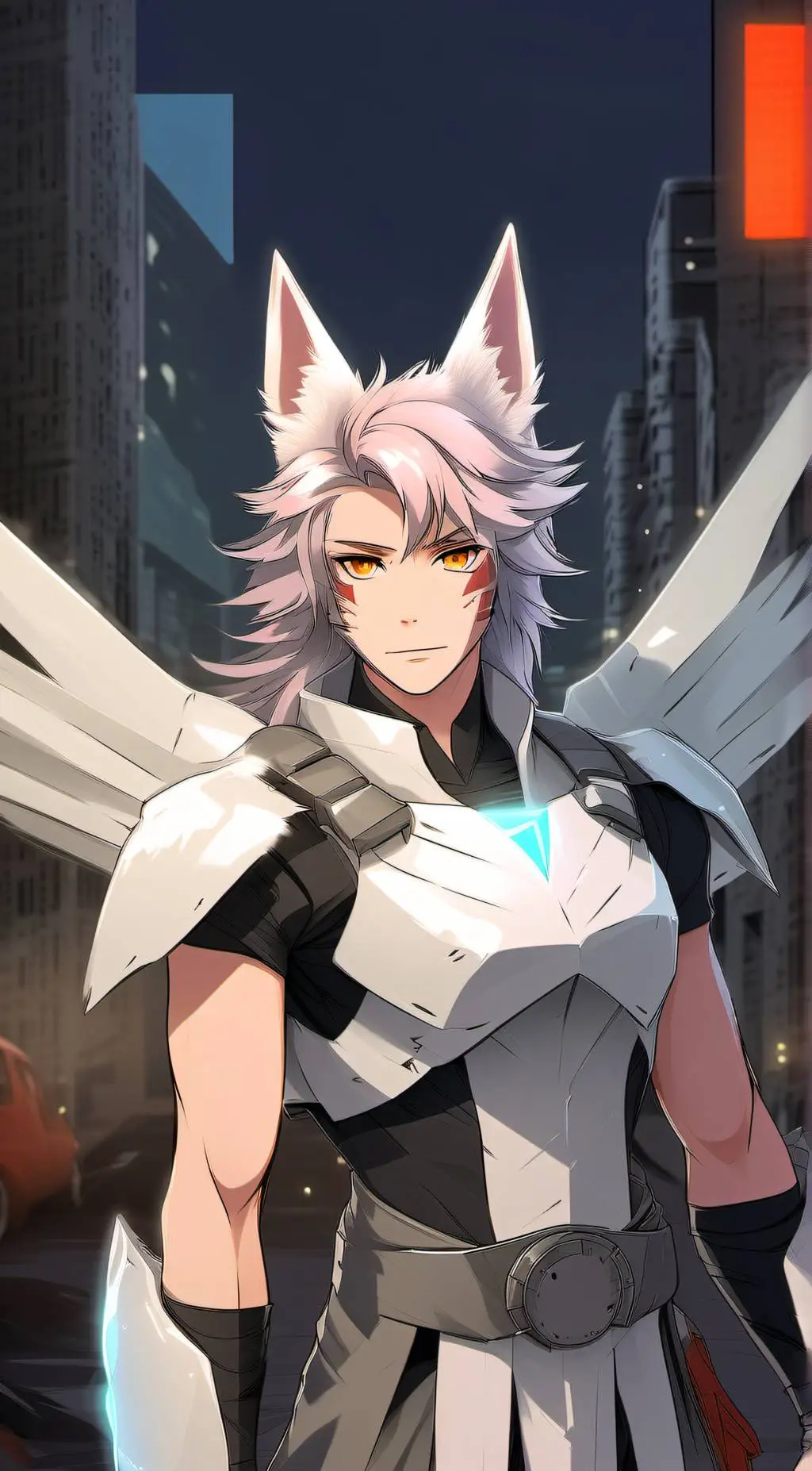ai character: Avery  background