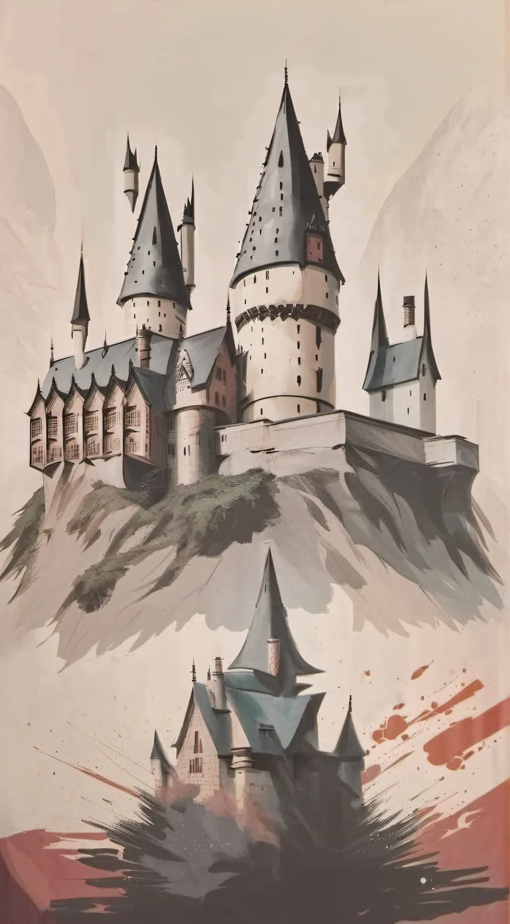 ai character: Hogwarts background