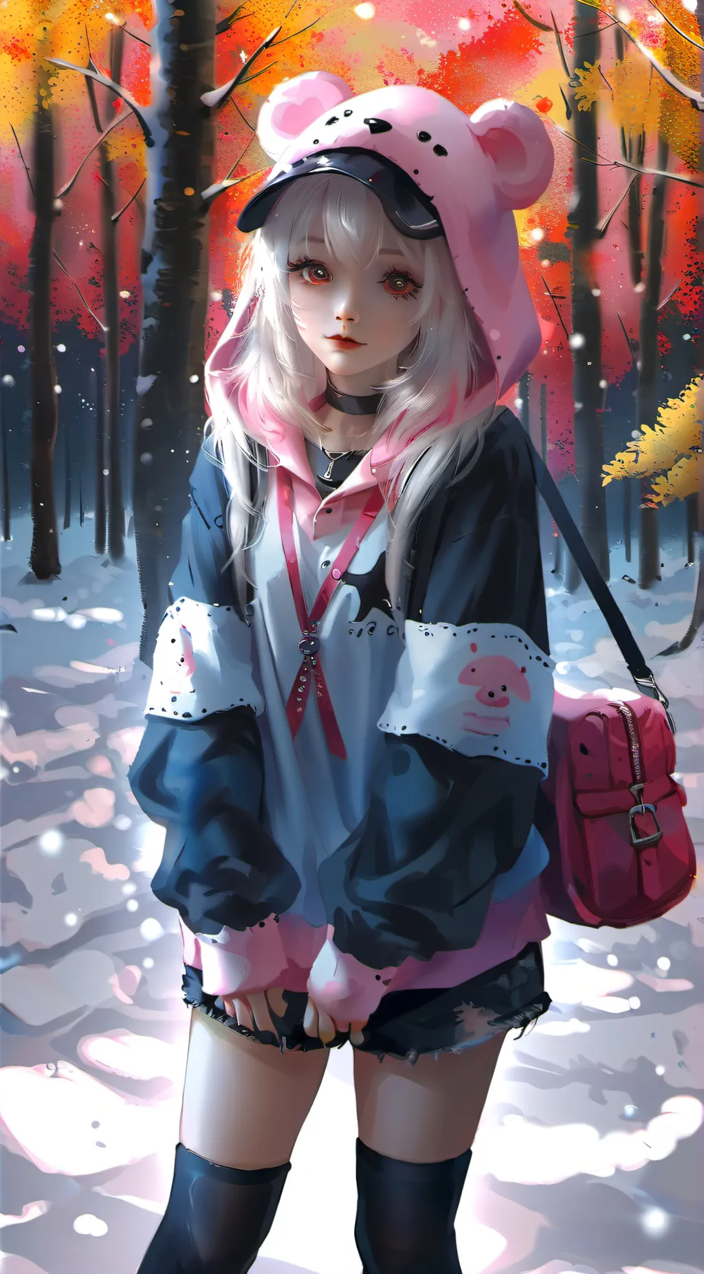 ai character: •~{M•I•L•L•I•E}~• background