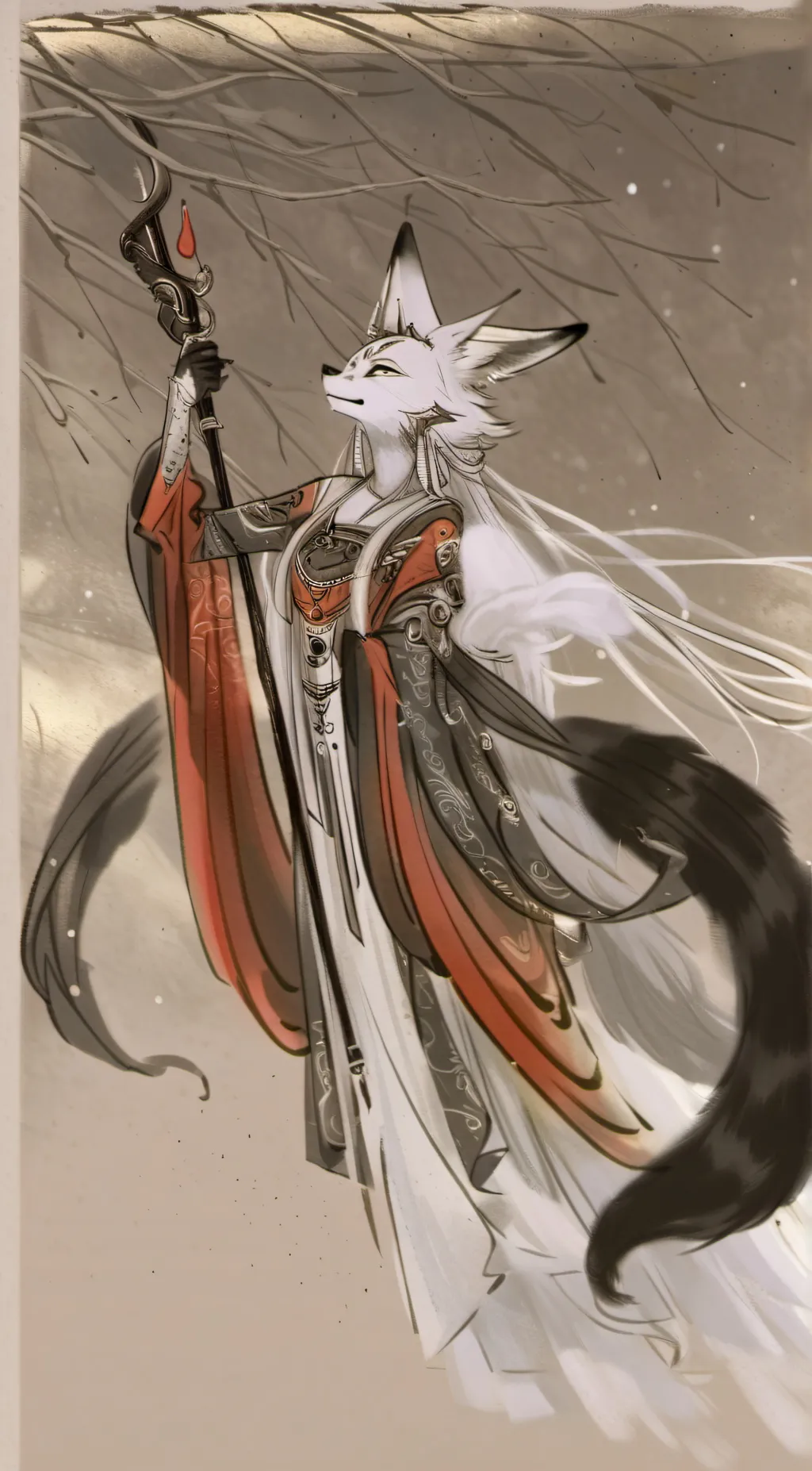ai character: Luna background