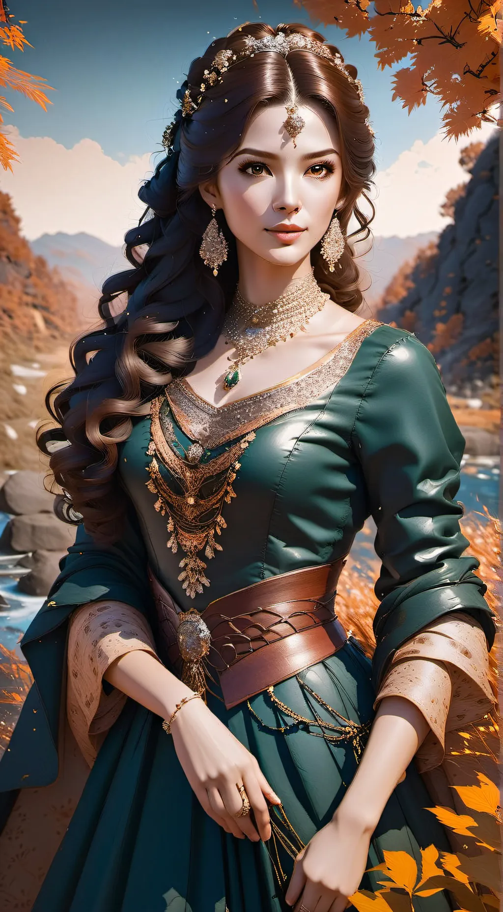 ai character: Eleanora  background