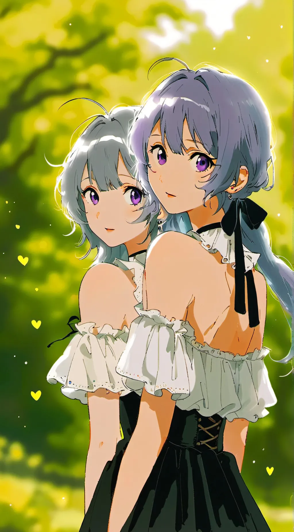 ai character: Saettaeri + Hailey background