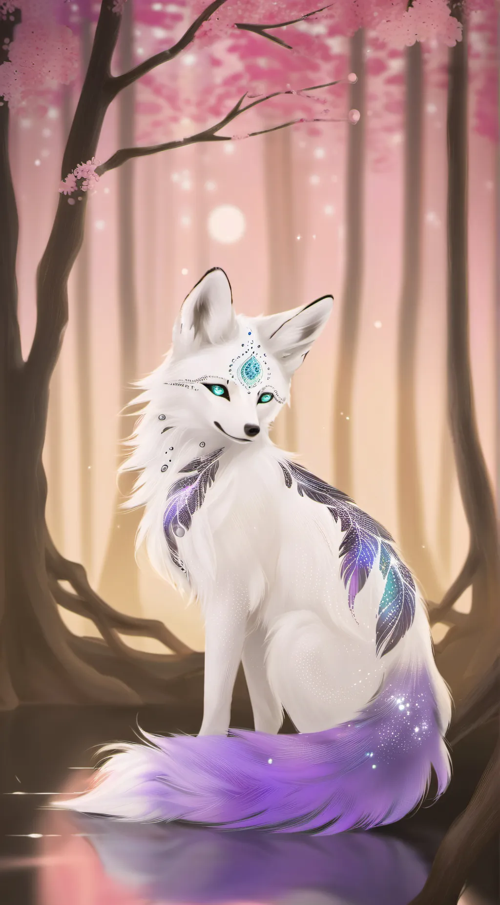 ai character: Amethyst background