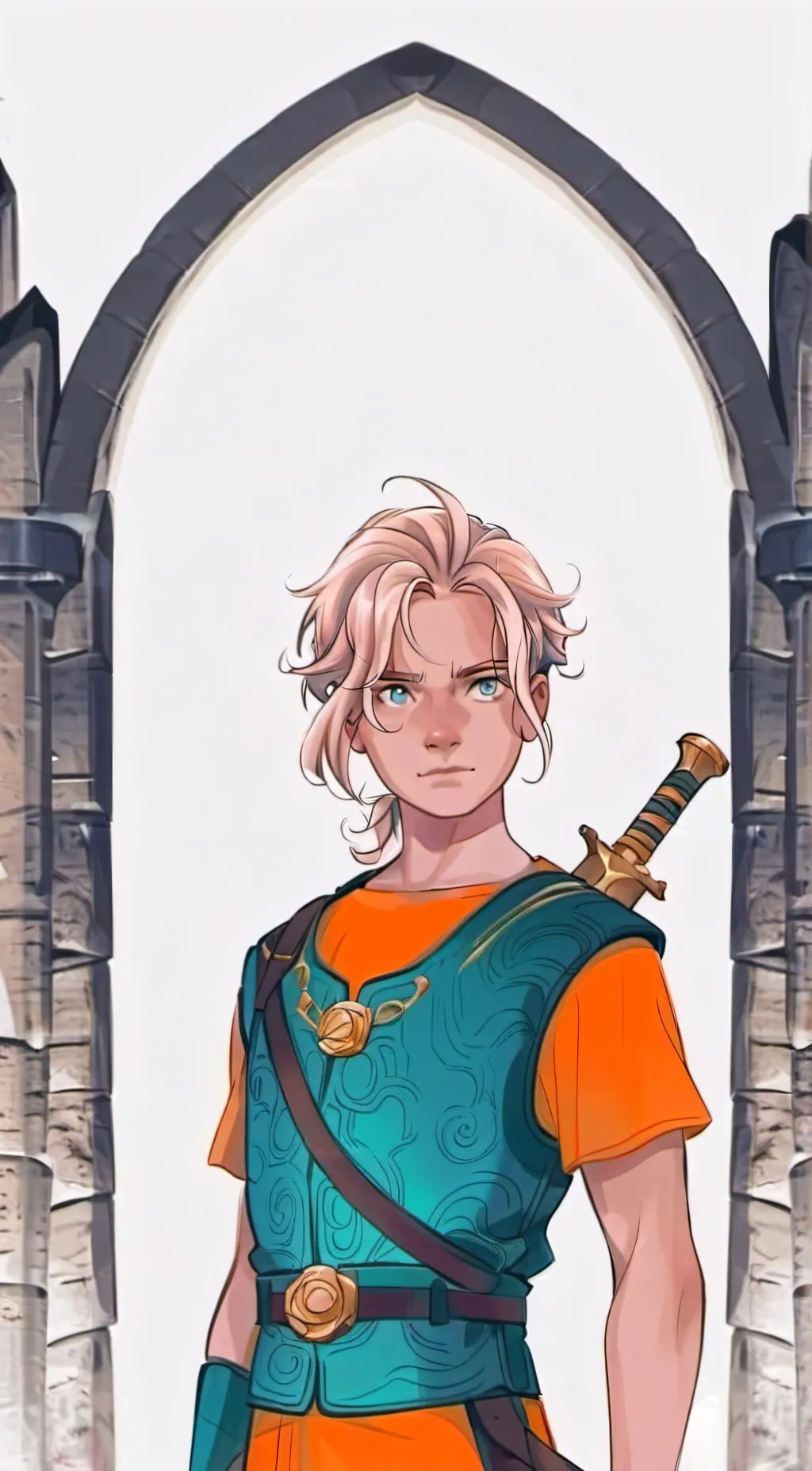 ai character: Annabeth Chase  background