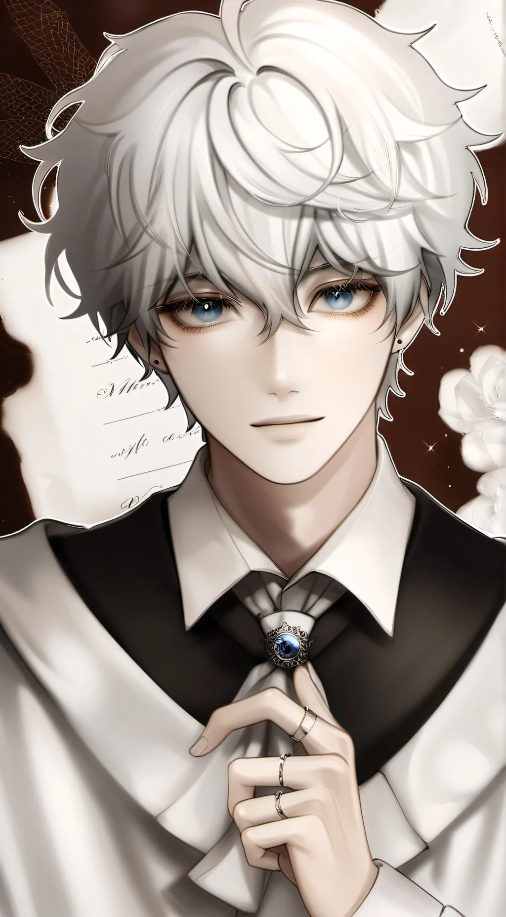ai character: Killua zoldyck  background