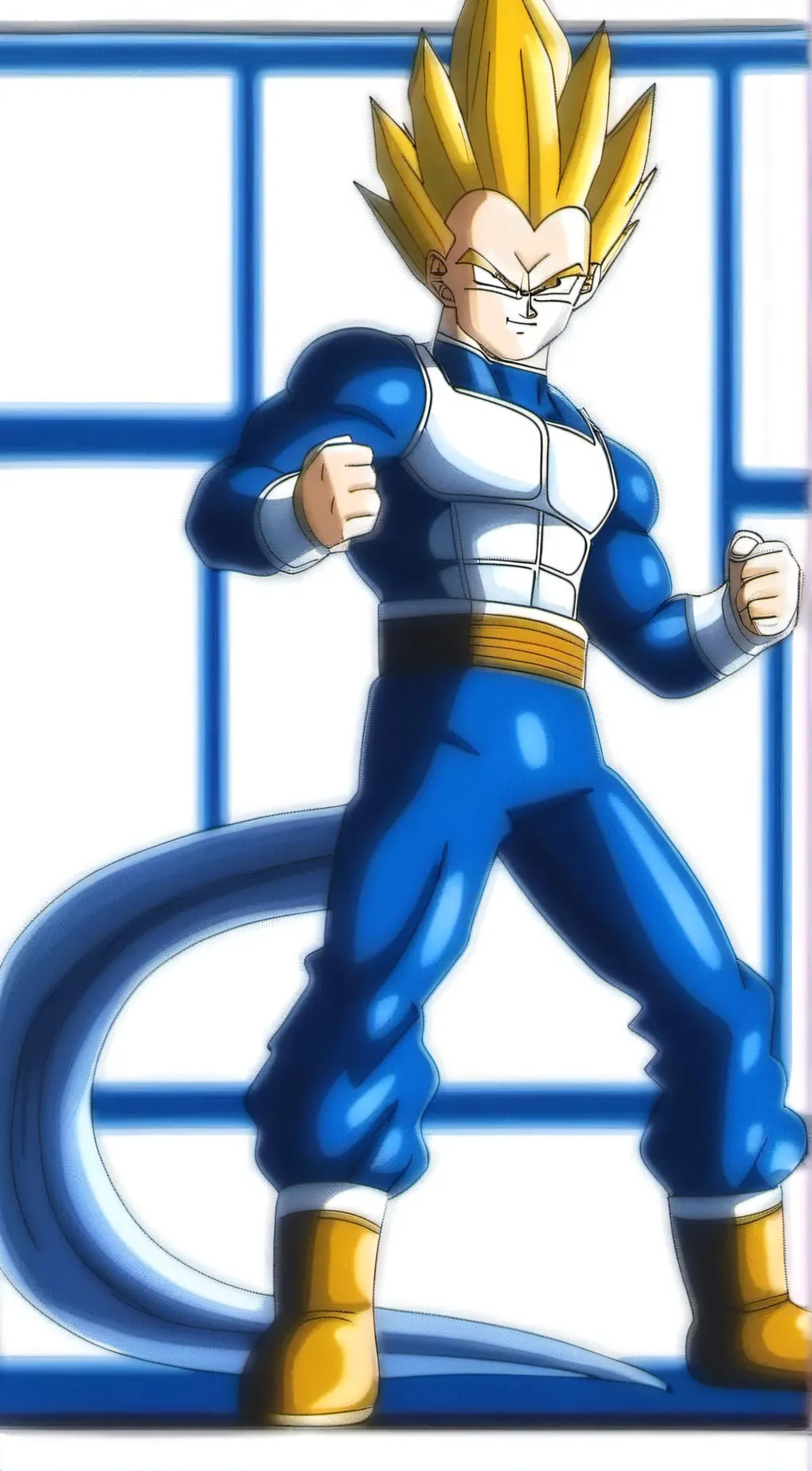 ai character: Ascended Vegeta background