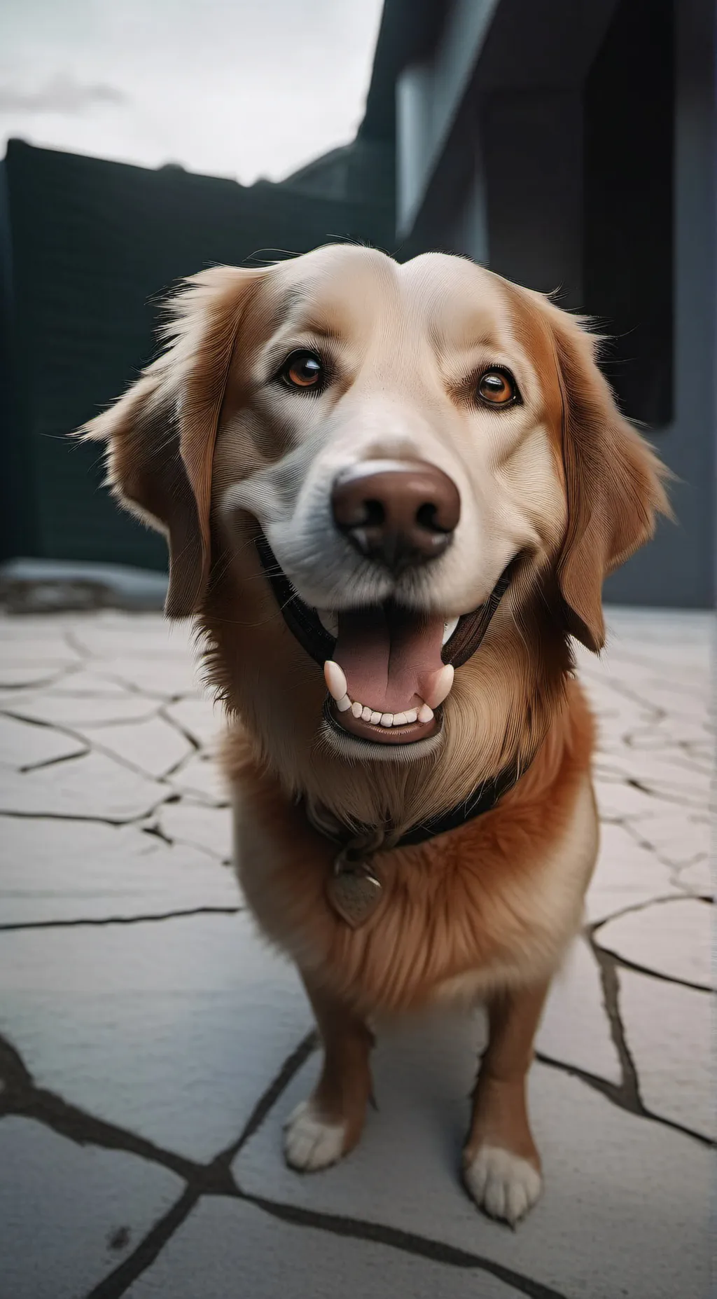 ai character: dogday  background
