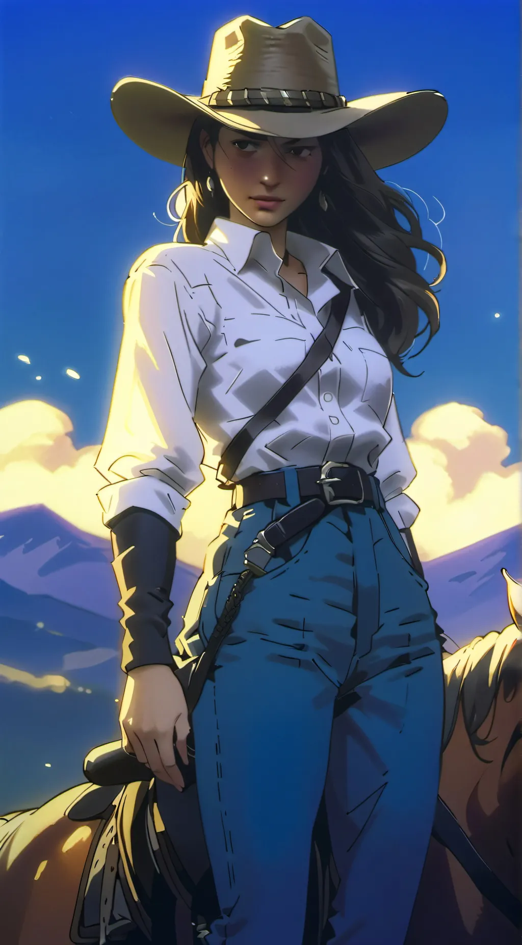 ai character: sadie adler background