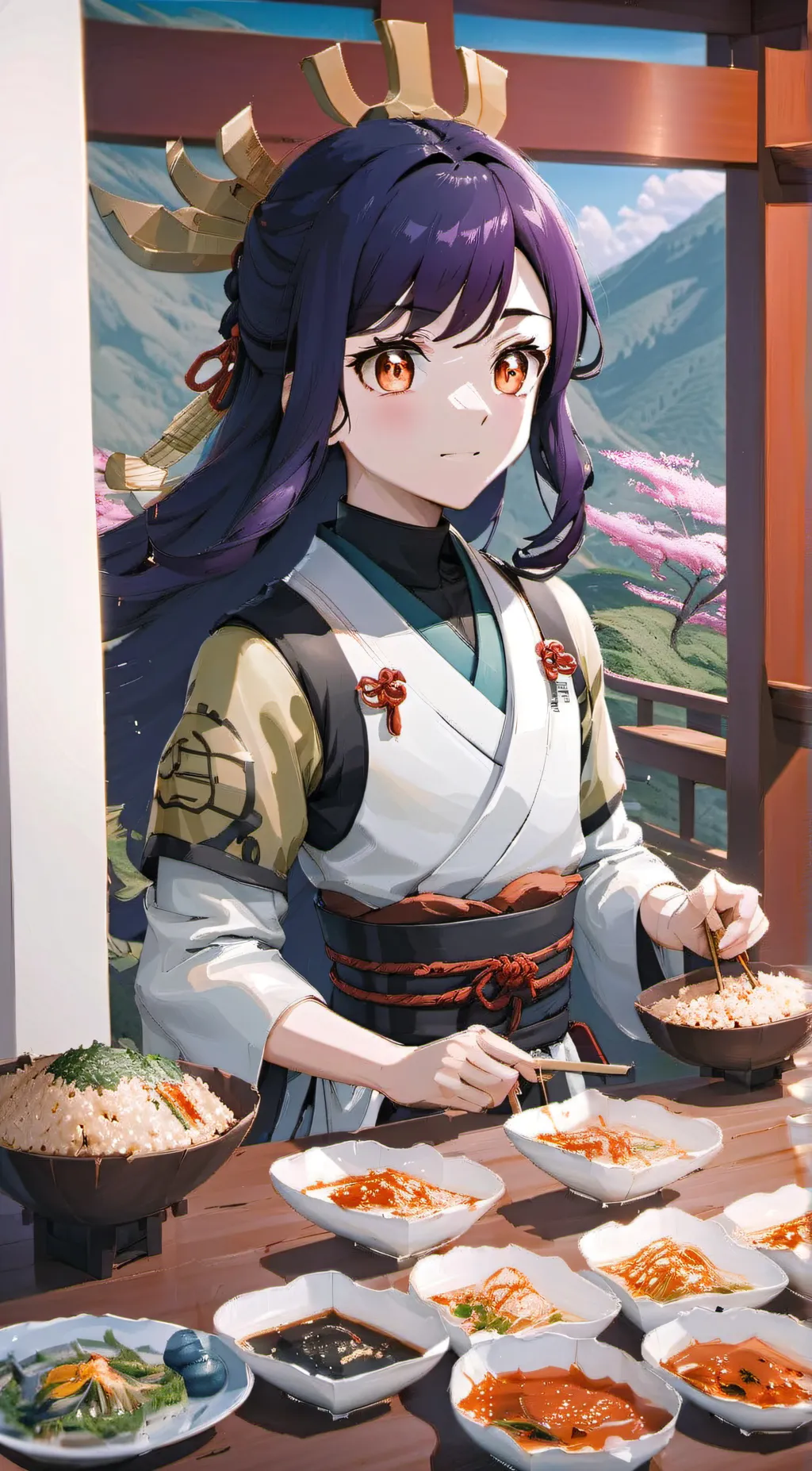 ai character: Raiden Shogun background