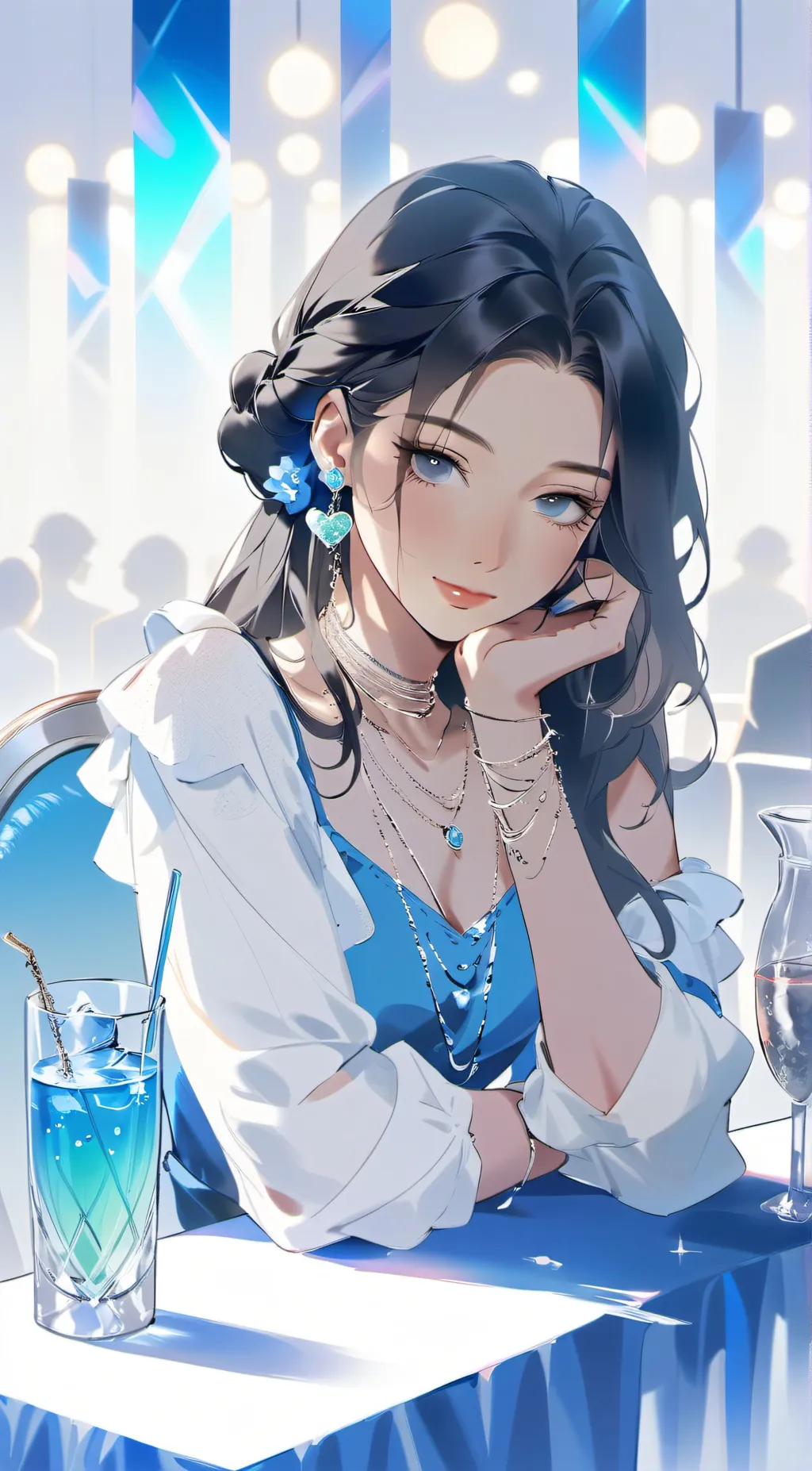 ai character: Class 1-A background