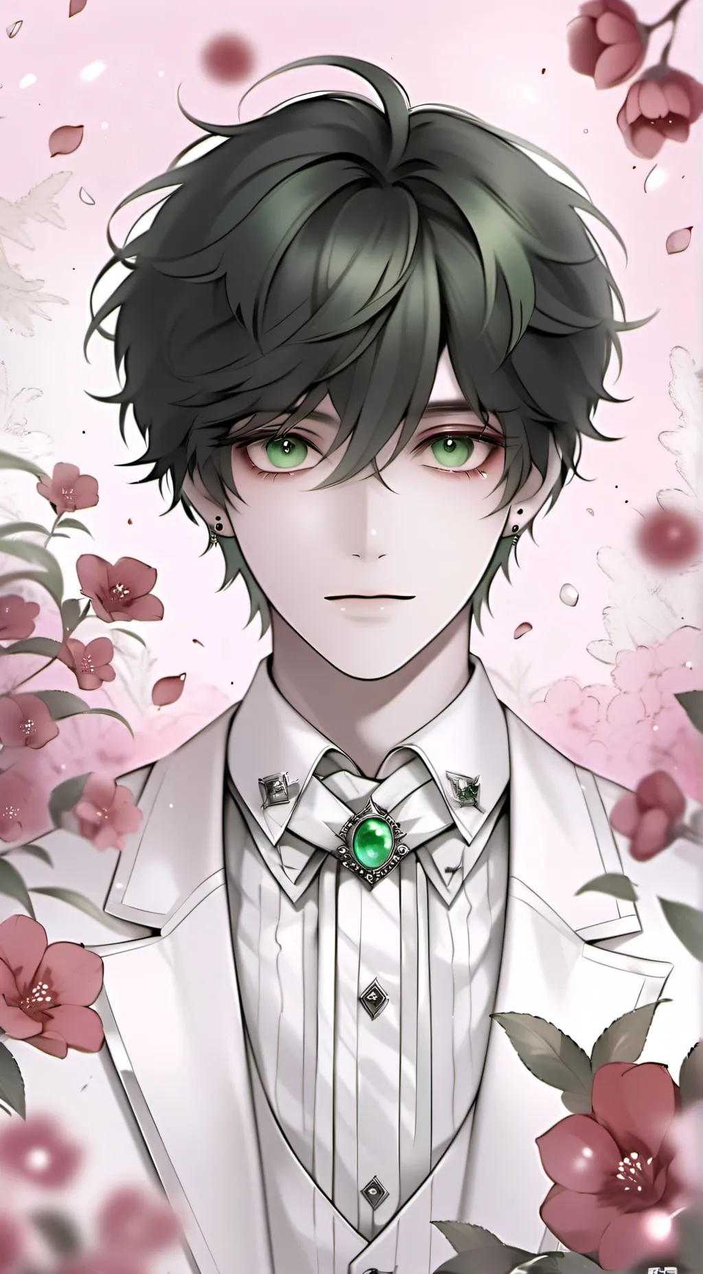 ai character: Ash  background
