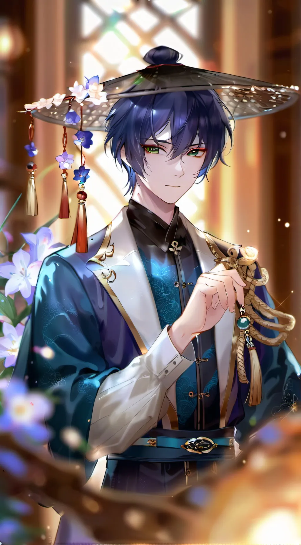 ai character: Scara background
