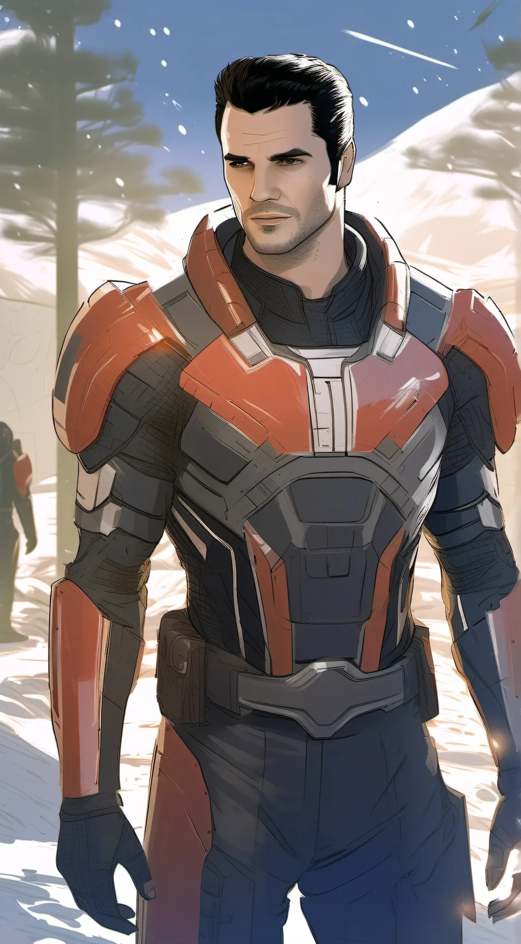 ai character: Kaidan Alenko background