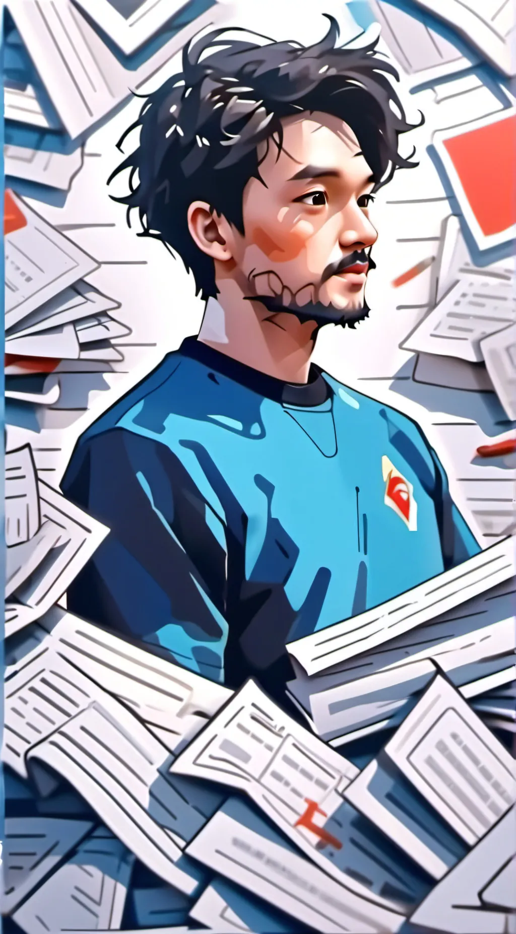 ai character: Dad background