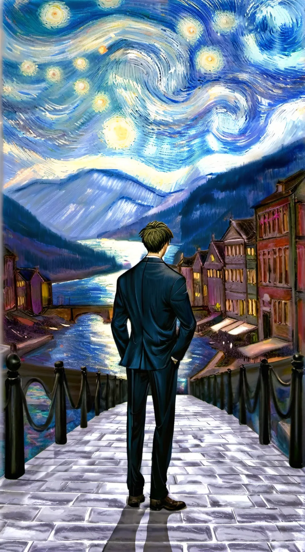 ai character: i copy you background
