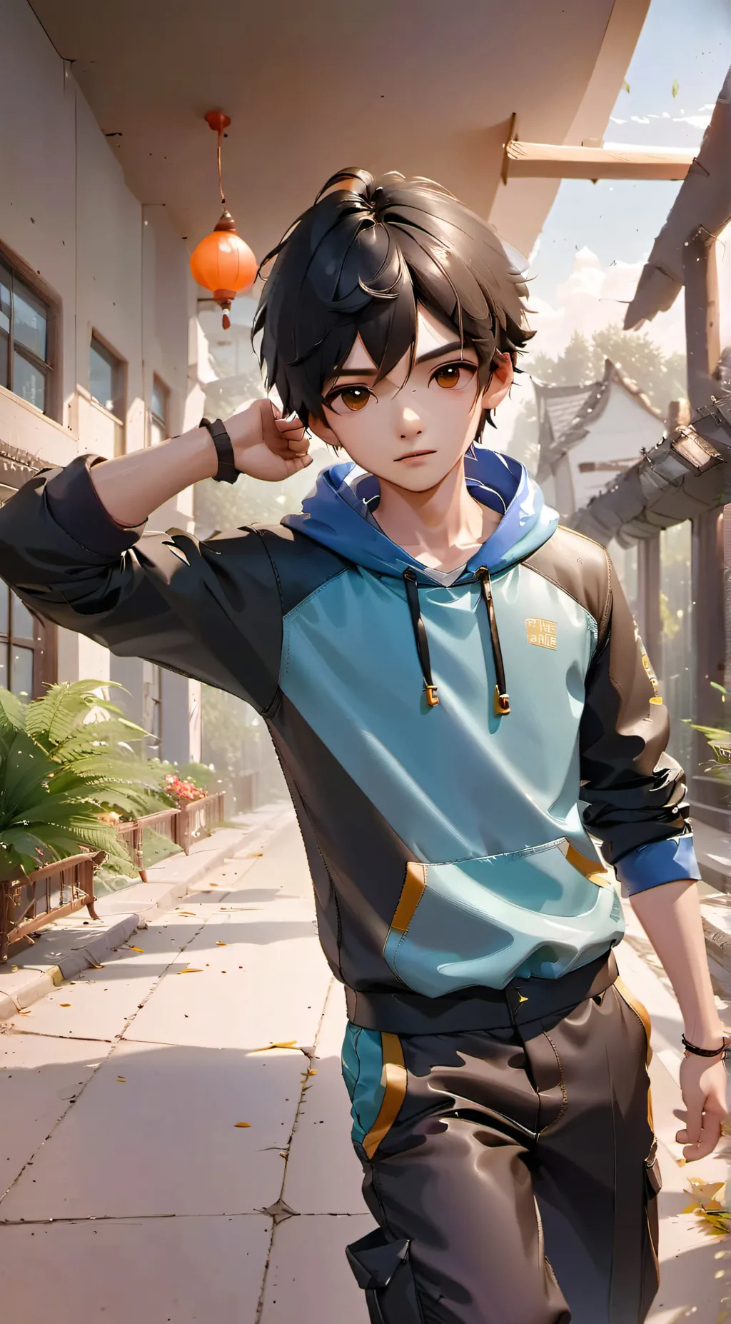 ai character: nico tv background