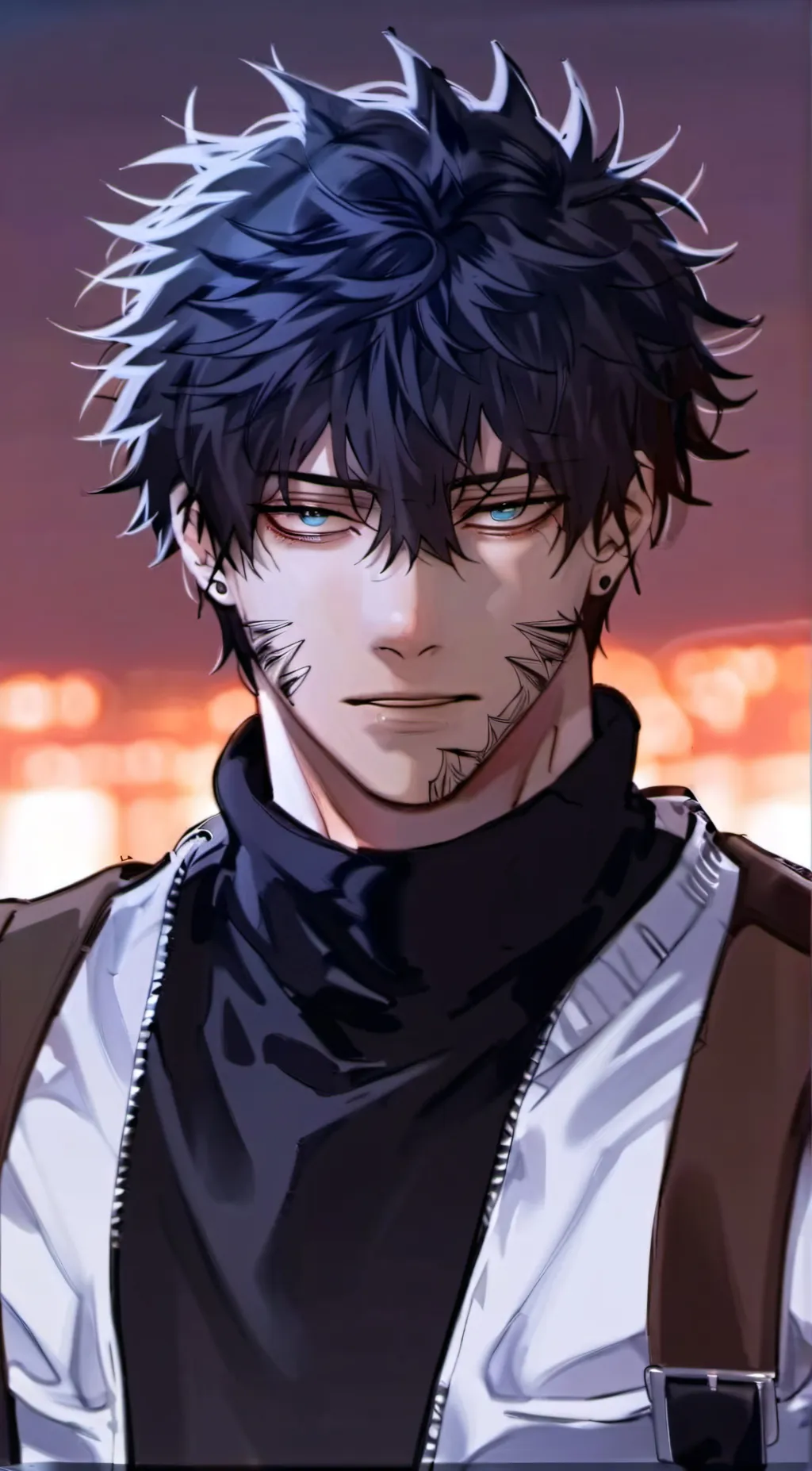 ai character: Dabi background