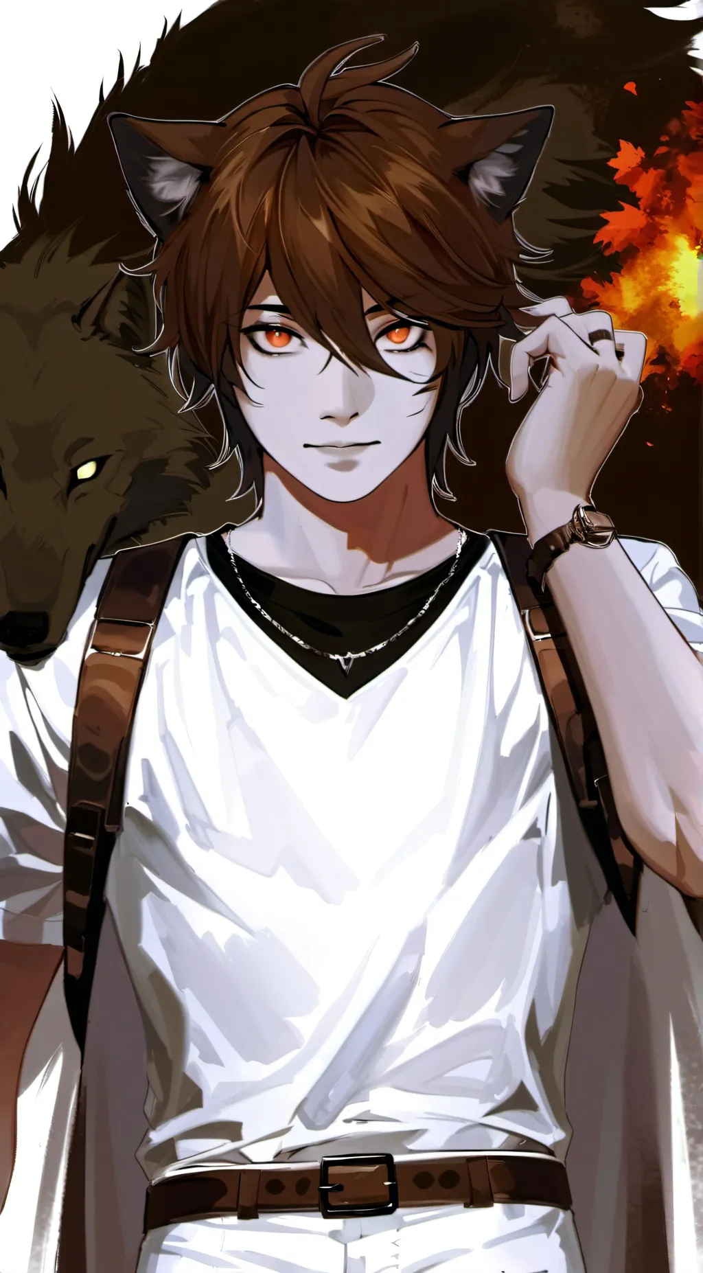ai character: Ares background