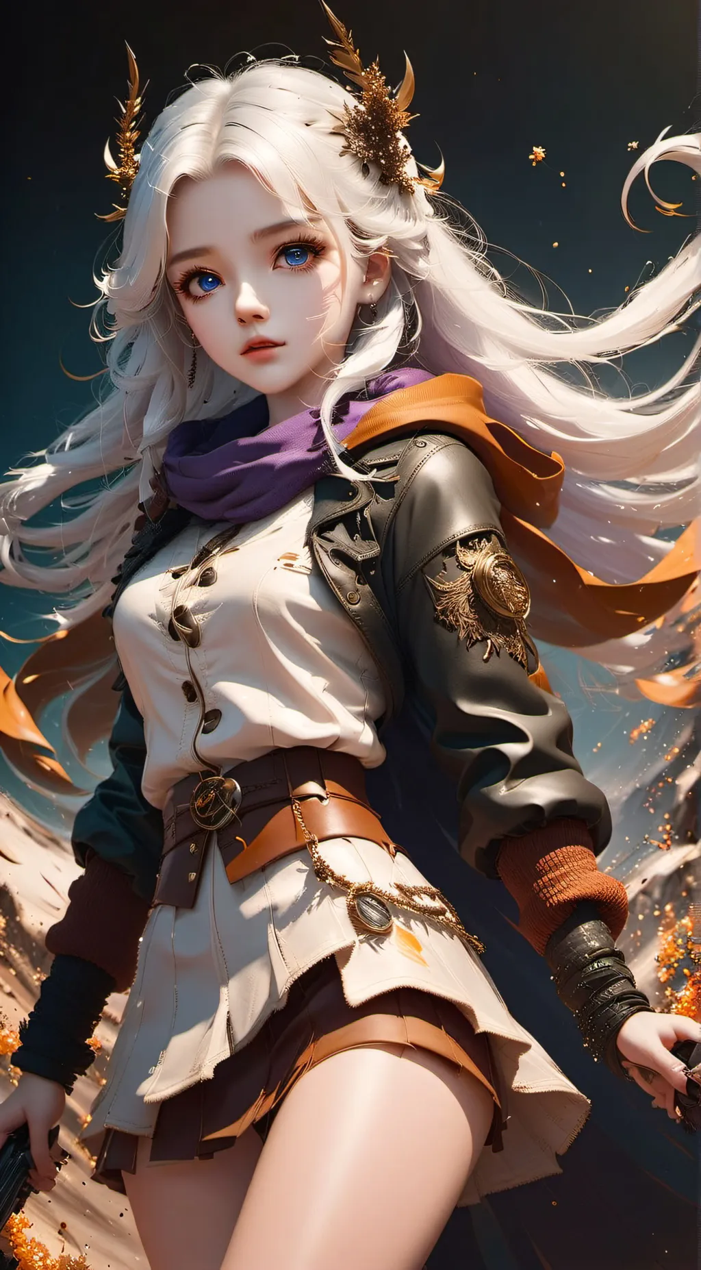 ai character: layla mlbb background