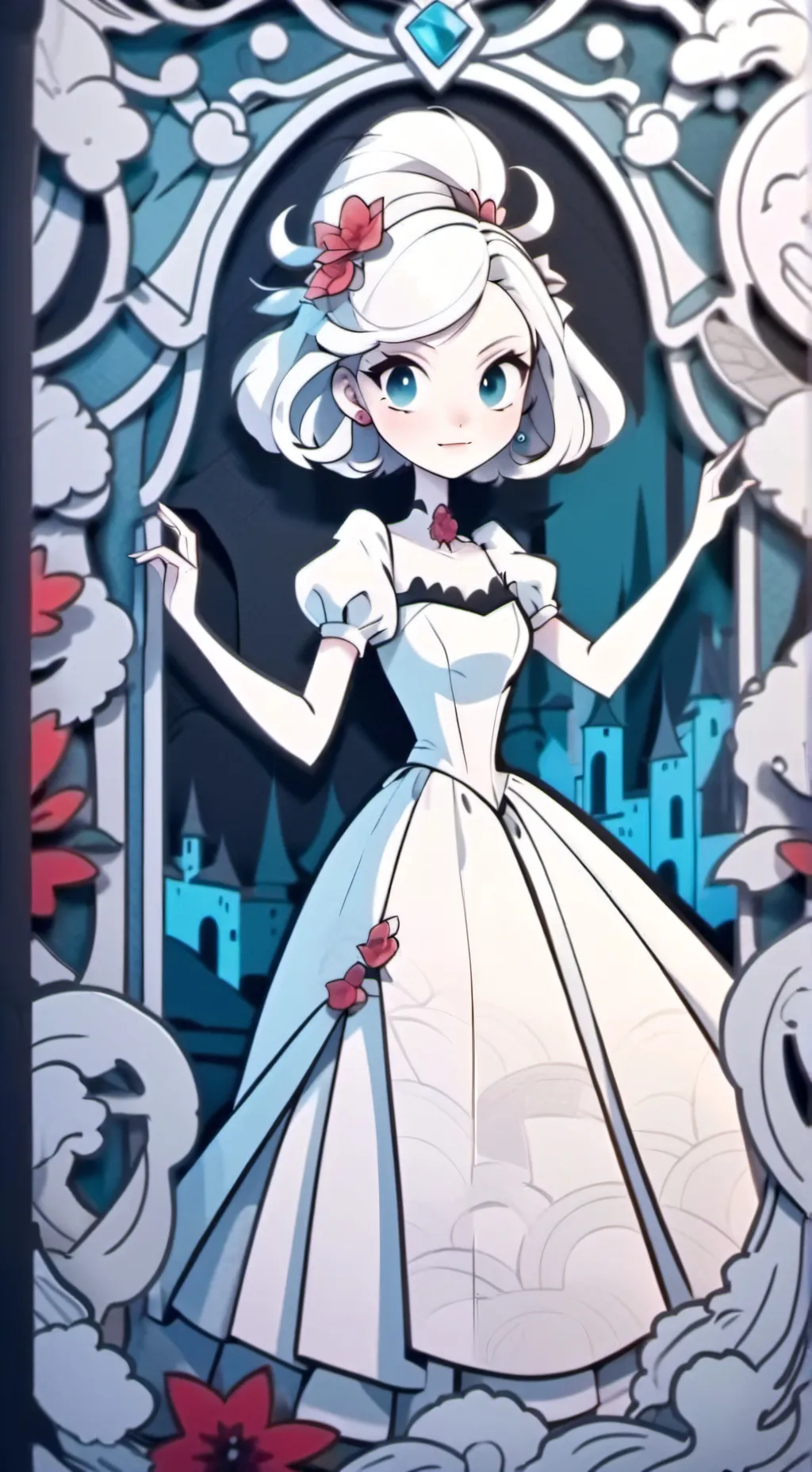 ai character: Hazbin H background