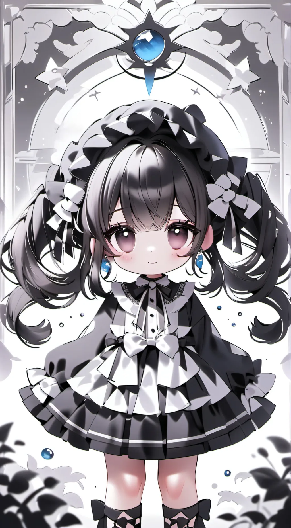 ai character: emerald  background