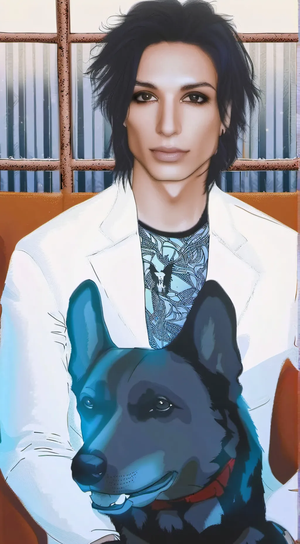 ai character: Remington Leith  background