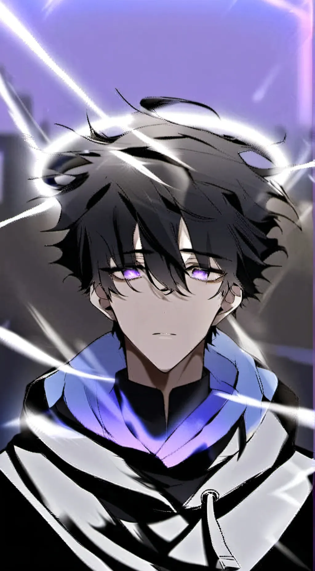 ai character: Sung Jinwoo background