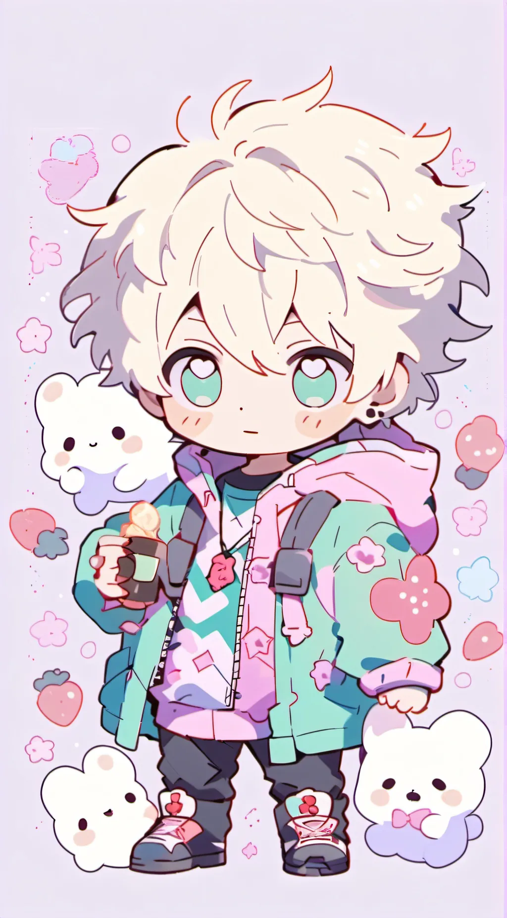 ai character: Leo background