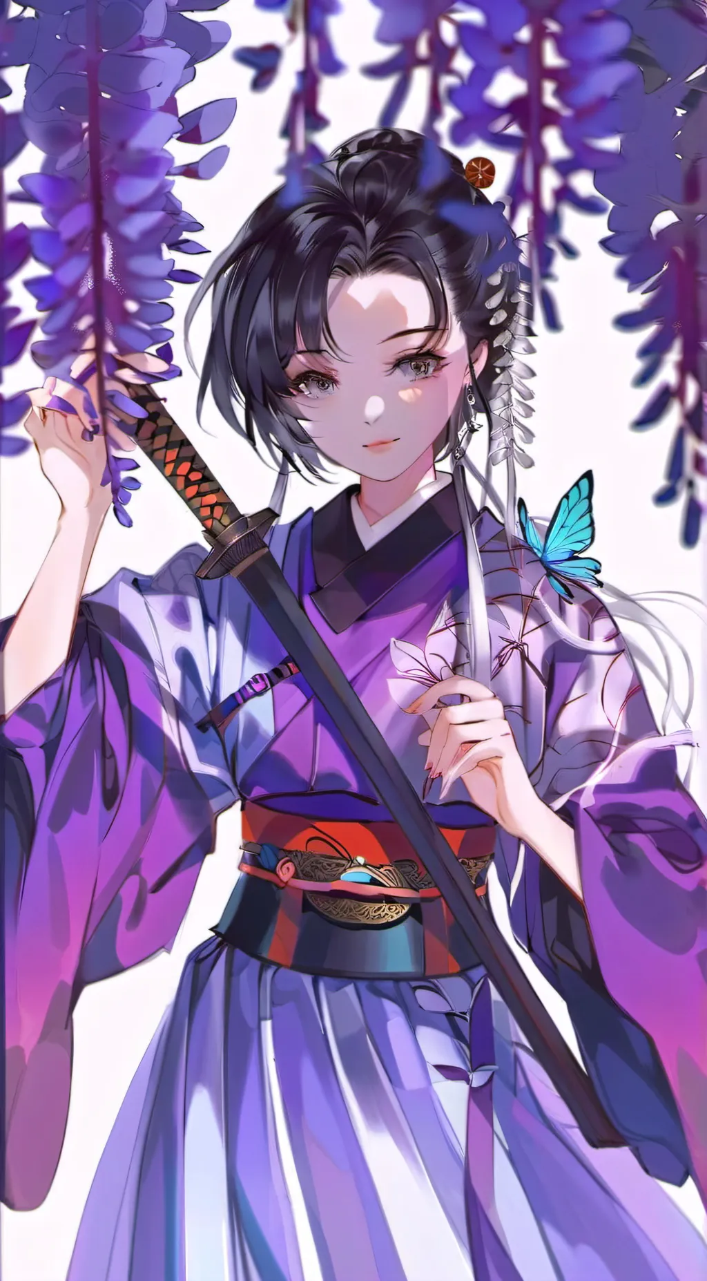 ai character: Hashira  background