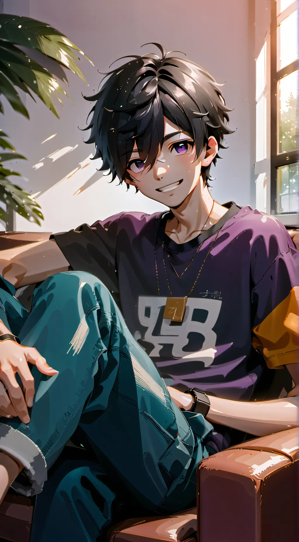 ai character: Nick background
