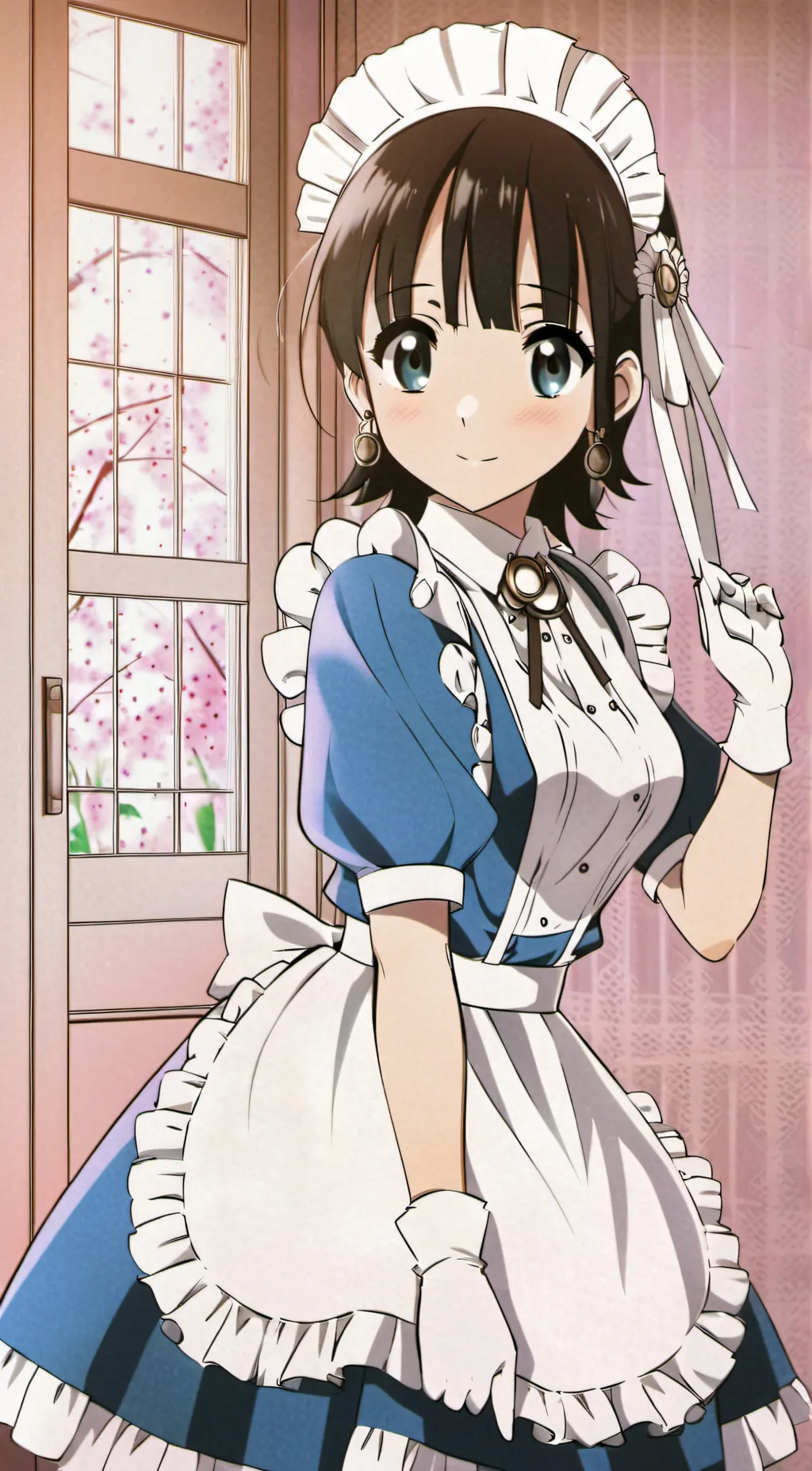 ai character: Diaper maid background