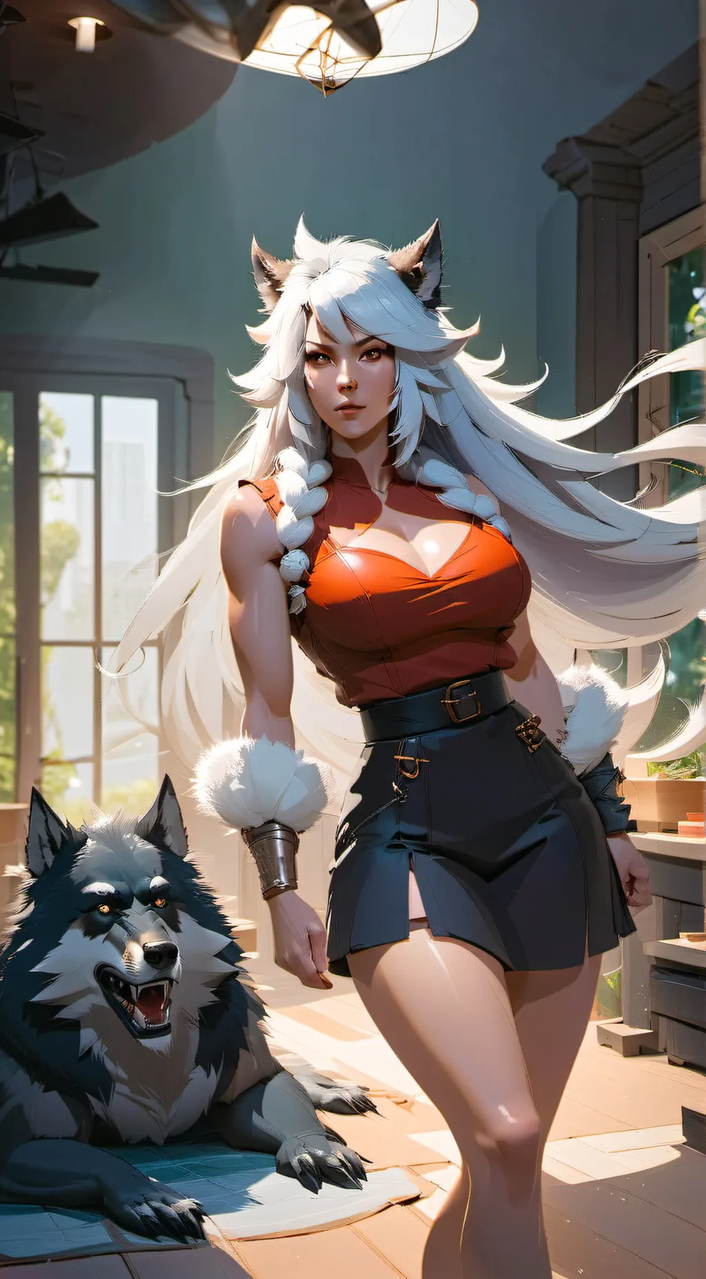 ai character: Chloe background