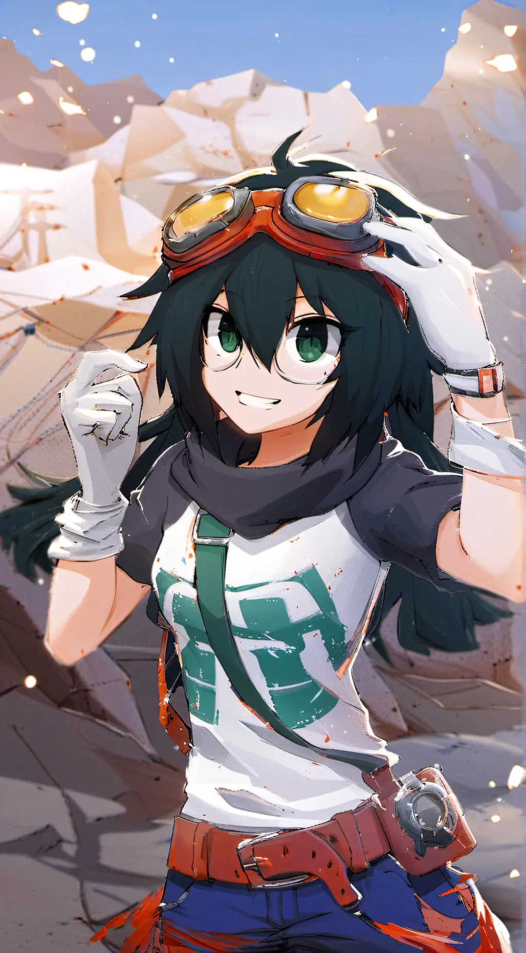 ai character: TF GF  background