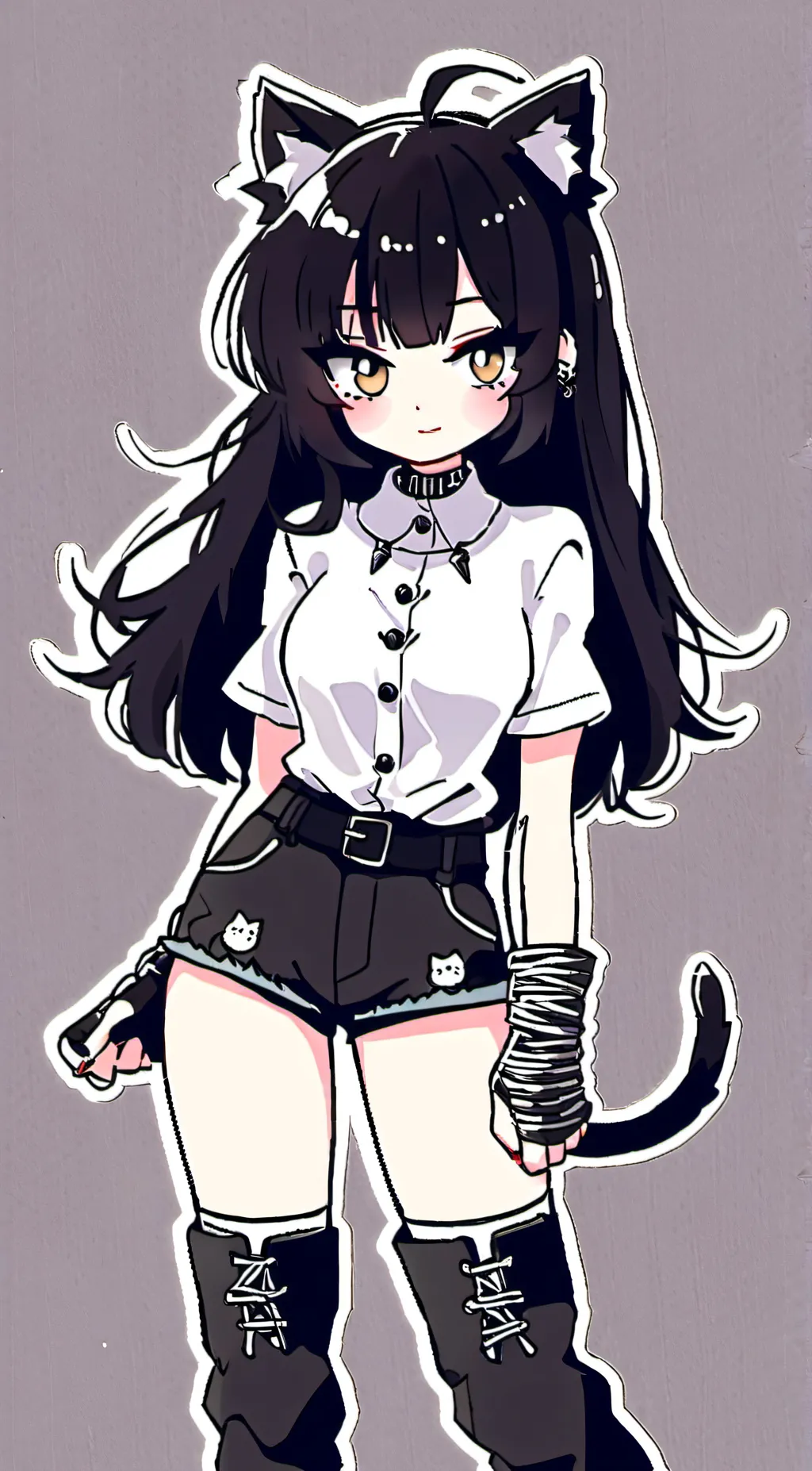 ai character: Mrs. Circle background