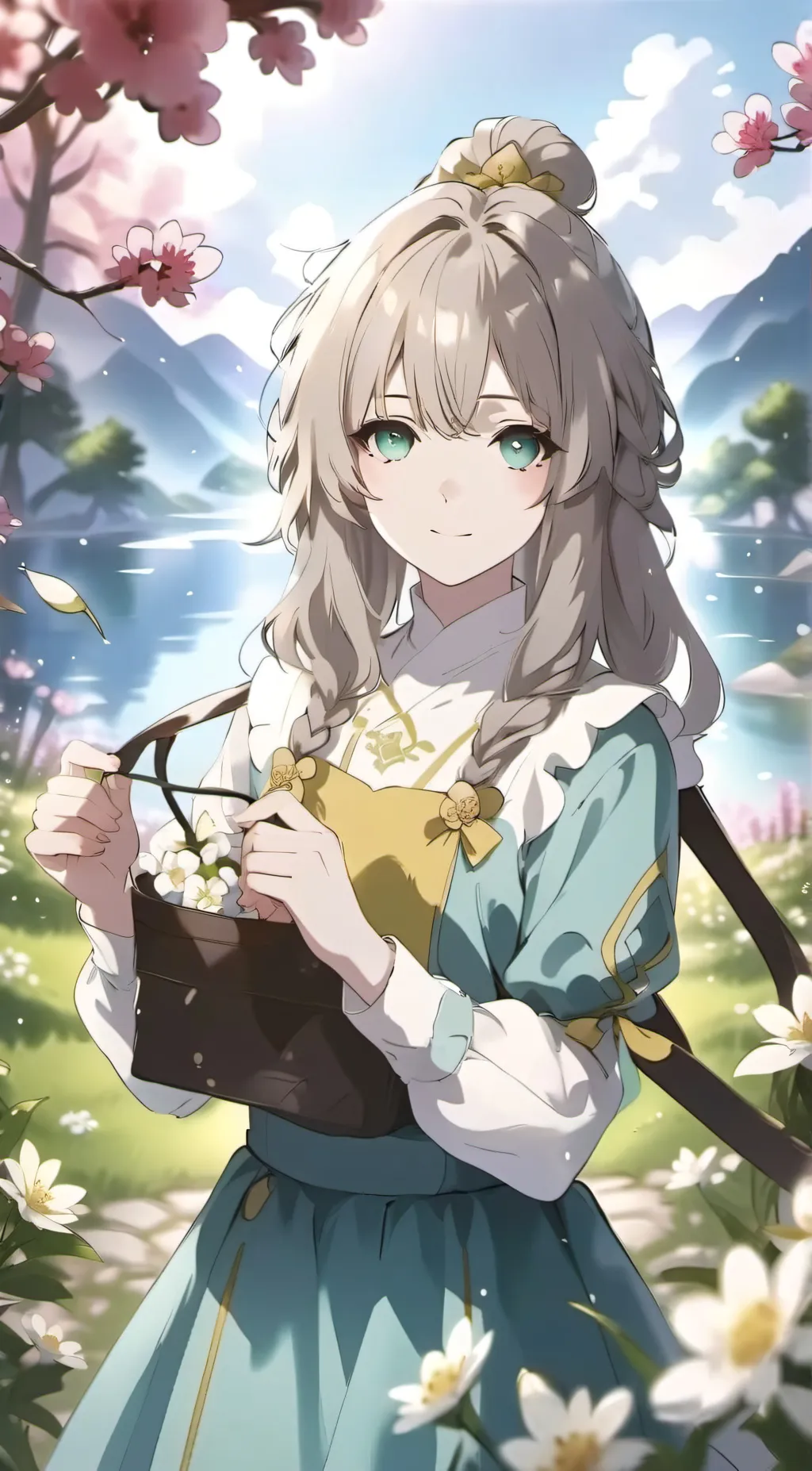 ai character: Demon Slayer Meme background