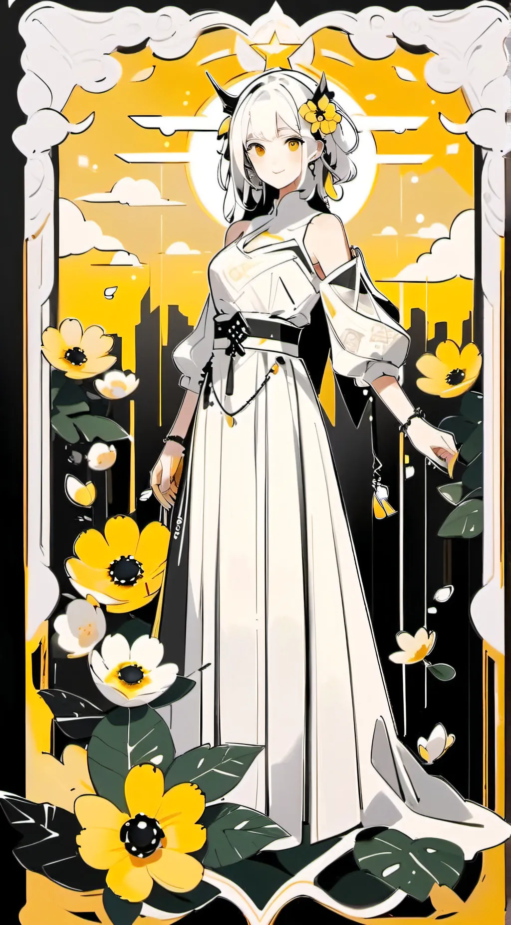 ai character: stomach bug death background