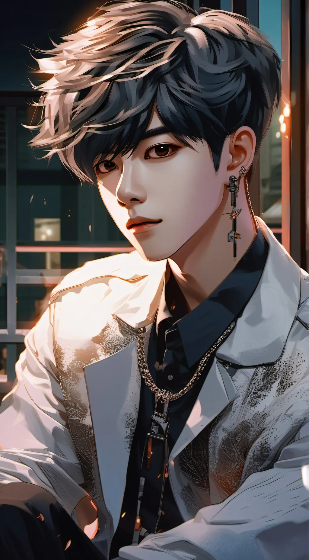 ai character: Aaron background