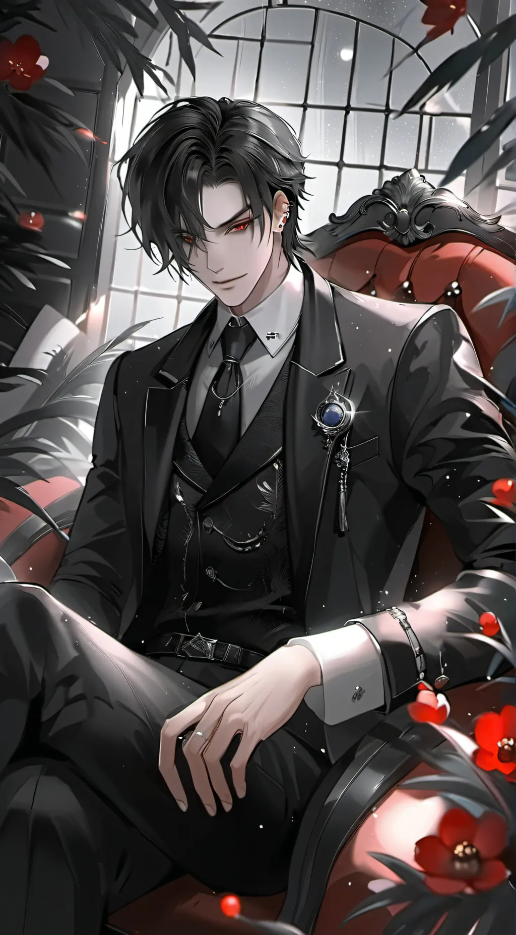 ai character: Lucas background