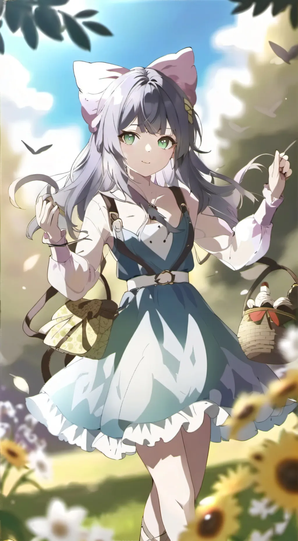 ai character: Aria background